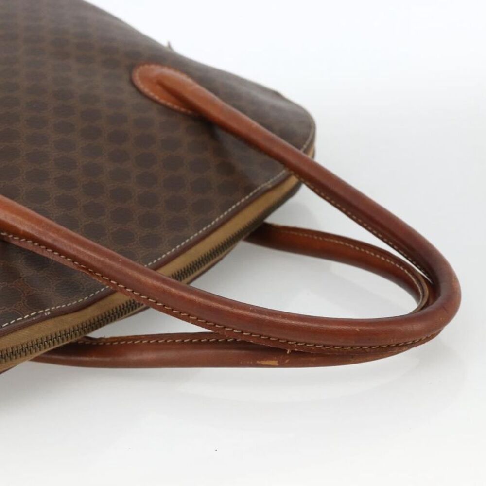 Celine Macadam Handbag Macadam With Leather Brown Canvas Handbag - Picture 8 of 16